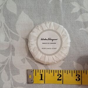 Salvatore Ferragamo White Perfumed Soap